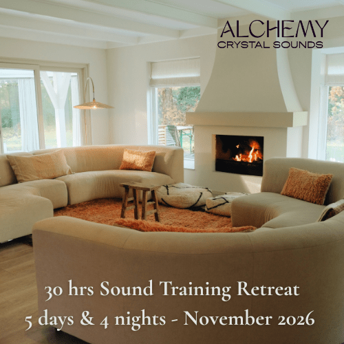 Sound Bath Training Immersion RETREAT - Alchemy by Lydia